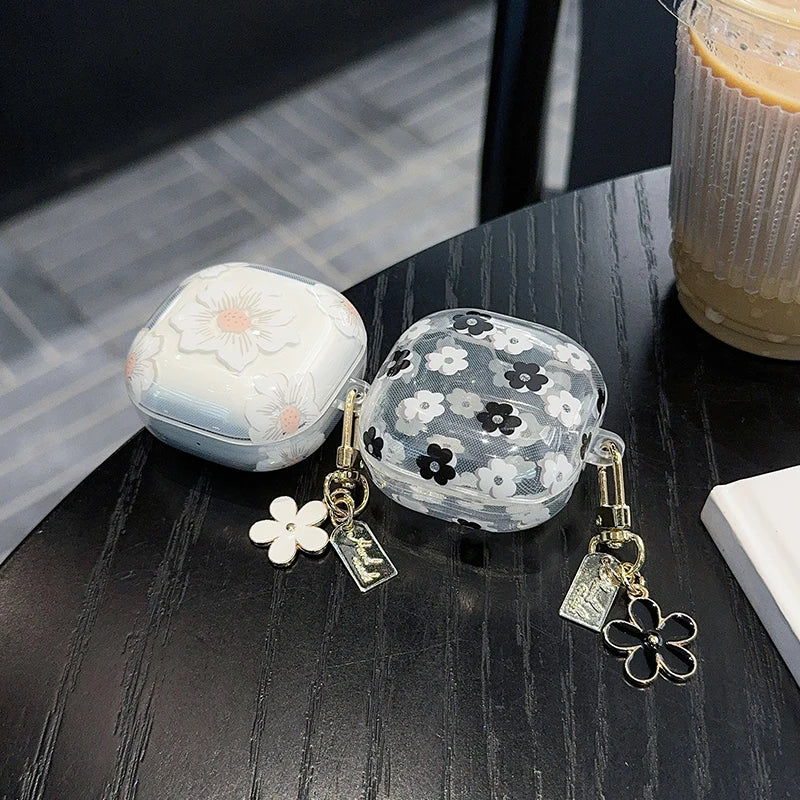 Fashion Flowers Case For Samsung  Buds