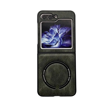 Luxury Leather Phone Case For Samsung Galaxy Z Flip