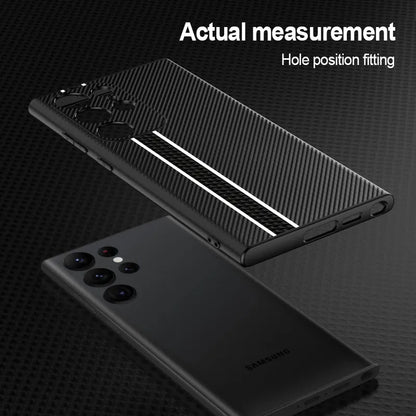 Carbon Fiber Pattern Case For Samsung Galaxy