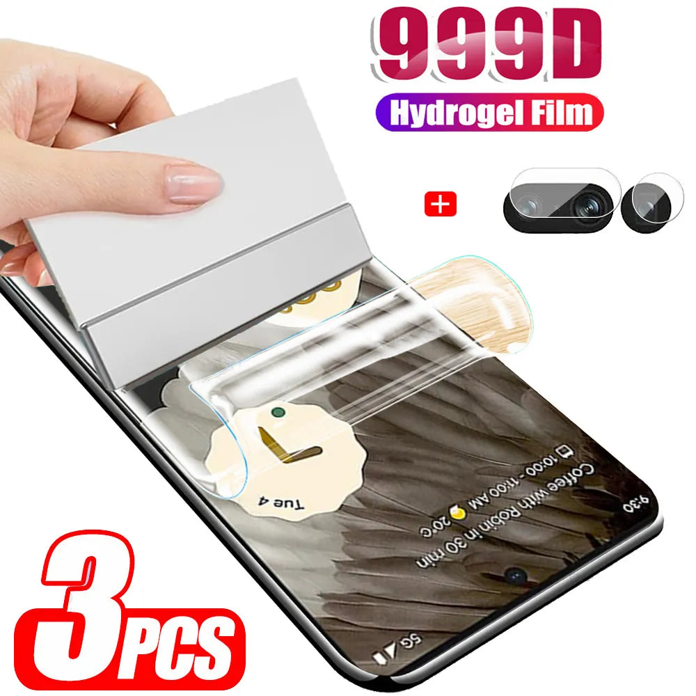 3 Pcs Hydrogel Film Screen Protector For Google Pixel