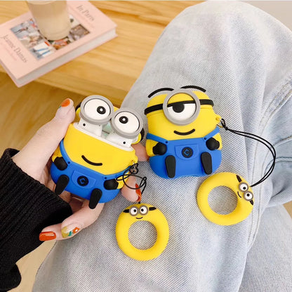 Cute Cartoon Silicone Earphone Airpods Case