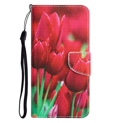 Printed Leather Wallet Flip Phone Case For Samsung Galaxy