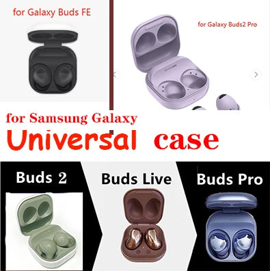 Love Galaxy Buds Silicone Case with WristChain Lanyard