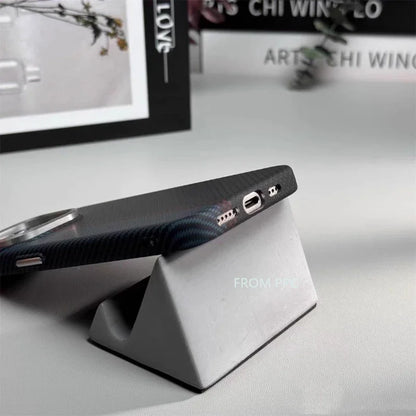 Carbon Fibre Magnetic Case for iPhone