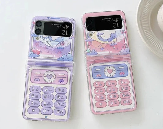 Cartoon Phone Case For Samsung Galaxy Z Flip